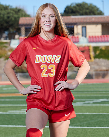 Cathedral Catholic Girls Varisty Soccer Team Media Day