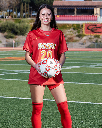 Cathedral Catholic Girls Varisty Soccer Team Media Day