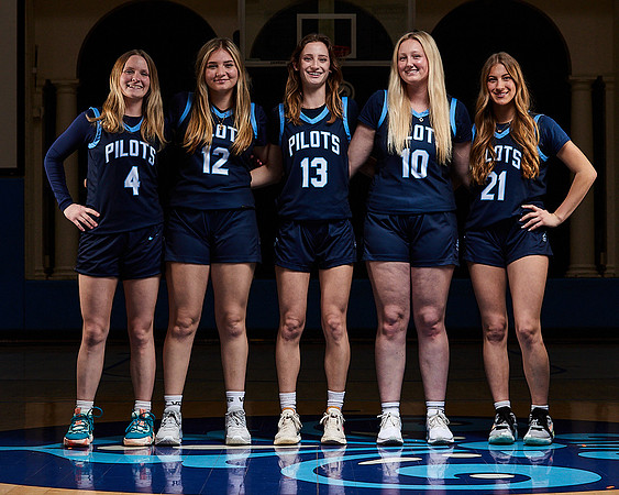 Academy of Our Lady of Peace Varsity Basketball Team Media Day