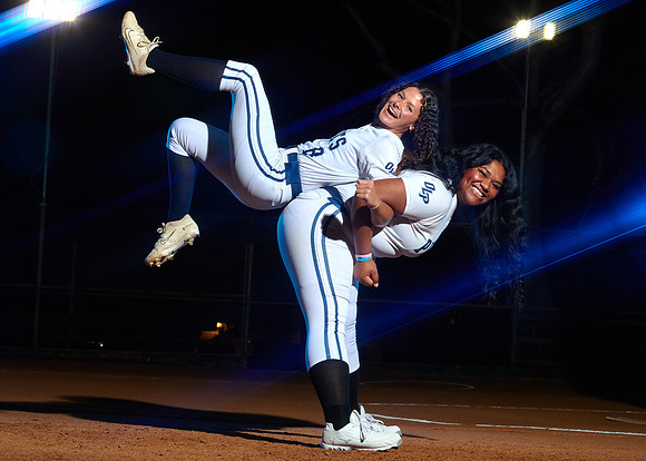 Academy of Our Lady of Peace Varsity Softball Team Media Day