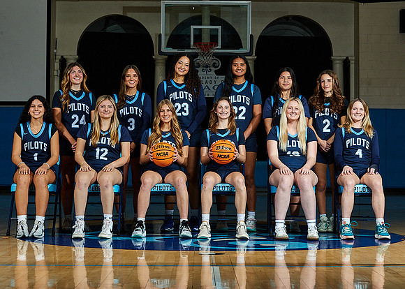 Academy of Our Lady of Peace Varsity Basketball Team Media Day