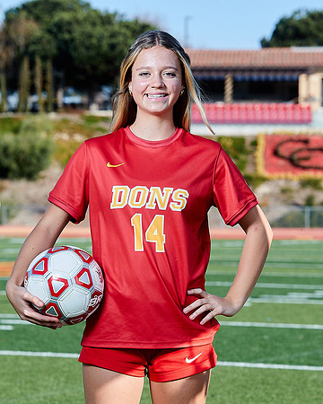 Cathedral Catholic Girls Varisty Soccer Team Media Day
