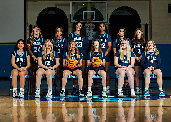 Academy of Our Lady of Peace Varsity Basketball Team Media Day