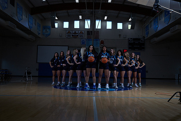Academy of Our Lady of Peace Varsity Basketball Team Media Day