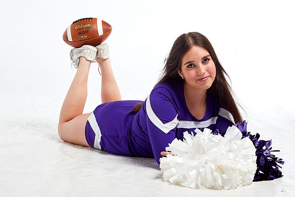 Academy of Our Lady of Peace Varsity Cheer Media Day