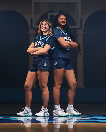 Academy of Our Lady of Peace Varsity Basketball Team Media Day