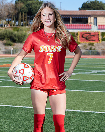 Cathedral Catholic Girls Varisty Soccer Team Media Day