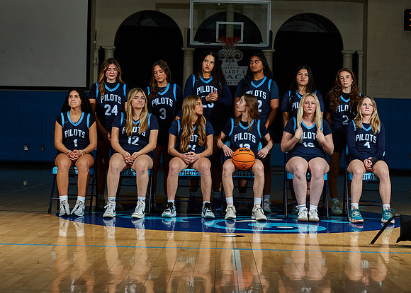 Academy of Our Lady of Peace Varsity Basketball Team Media Day