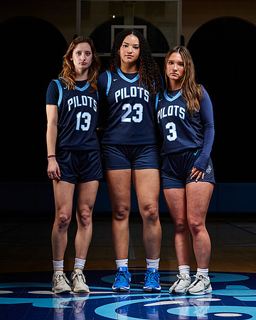 Academy of Our Lady of Peace Varsity Basketball Team Media Day