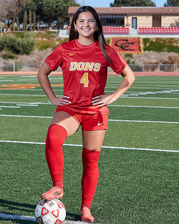 Cathedral Catholic Girls Varisty Soccer Team Media Day