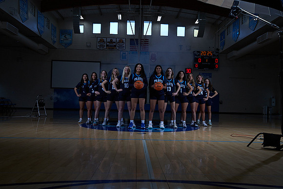 Academy of Our Lady of Peace Varsity Basketball Team Media Day