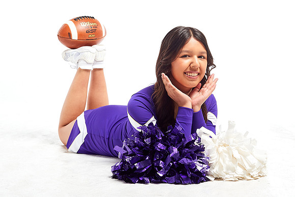 Academy of Our Lady of Peace Varsity Cheer Media Day