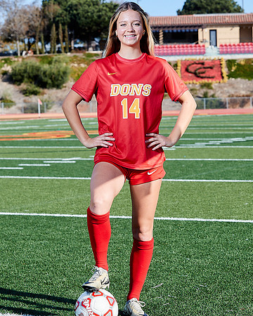 Cathedral Catholic Girls Varisty Soccer Team Media Day