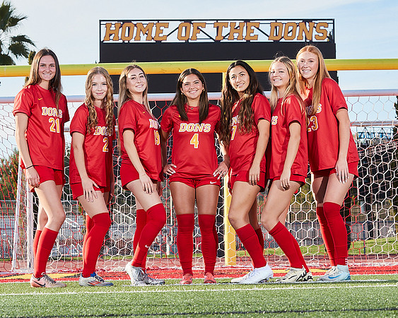 Cathedral Catholic Girls Varisty Soccer Team Media Day