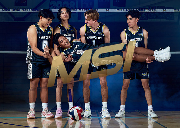Mira Mesa High School Boys Varsity Volleyball Senior Media Day