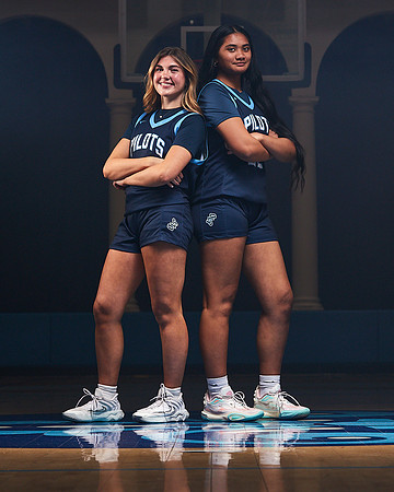 Academy of Our Lady of Peace Varsity Basketball Team Media Day