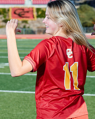 Cathedral Catholic Girls Varisty Soccer Team Media Day