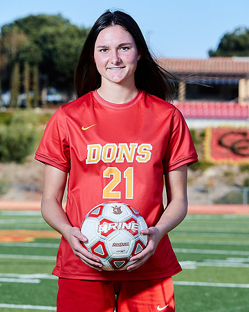 Cathedral Catholic Girls Varisty Soccer Team Media Day