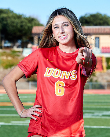 Cathedral Catholic Girls Varisty Soccer Team Media Day