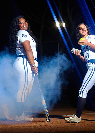 Academy of Our Lady of Peace Varsity Softball Team Media Day