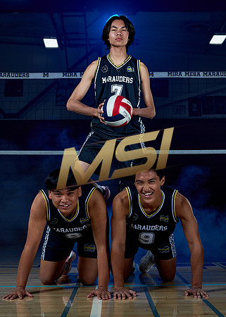 Mira Mesa High School Boys Varsity Volleyball Senior Media Day