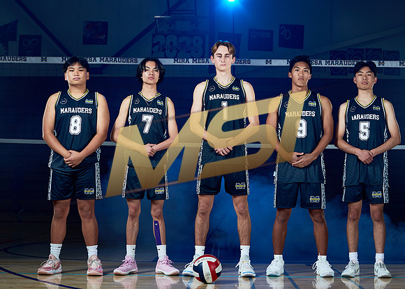 Mira Mesa High School Boys Varsity Volleyball Senior Media Day