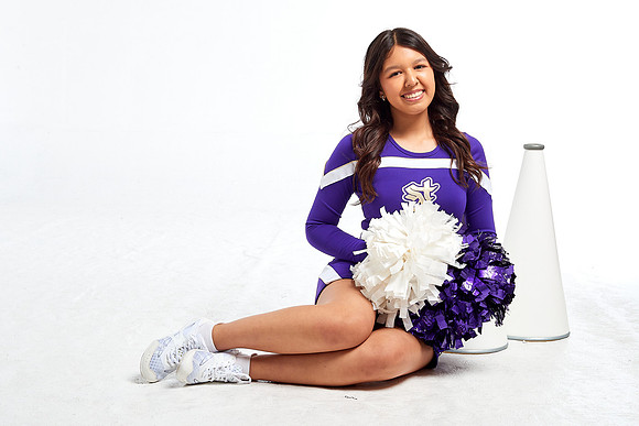 Academy of Our Lady of Peace Varsity Cheer Media Day