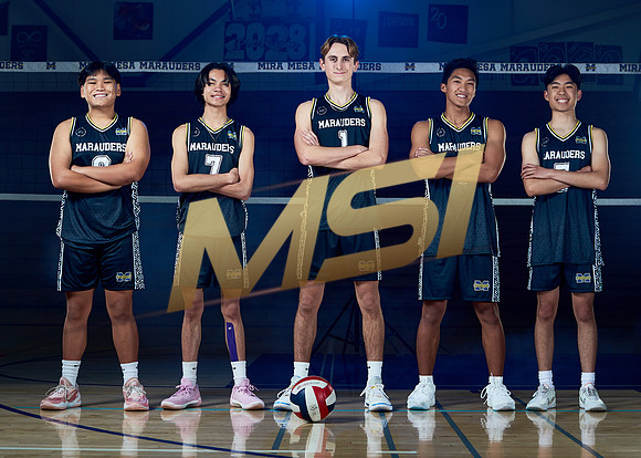 Mira Mesa High School Boys Varsity Volleyball Senior Media Day
