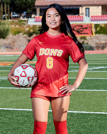 Cathedral Catholic Girls Varisty Soccer Team Media Day