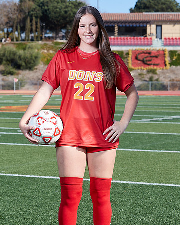 Cathedral Catholic Girls Varisty Soccer Team Media Day