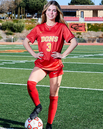 Cathedral Catholic Girls Varisty Soccer Team Media Day
