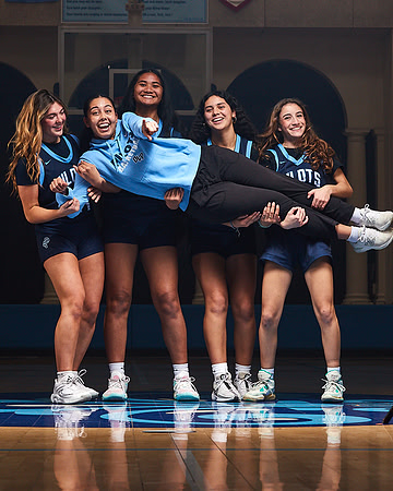 Academy of Our Lady of Peace Varsity Basketball Team Media Day