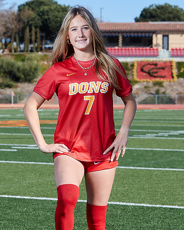 Cathedral Catholic Girls Varisty Soccer Team Media Day