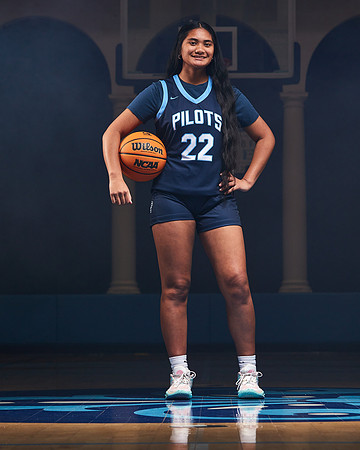 Academy of Our Lady of Peace Varsity Basketball Team Media Day