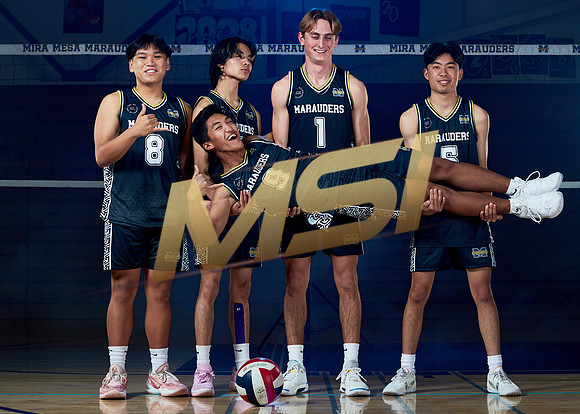 Mira Mesa High School Boys Varsity Volleyball Senior Media Day