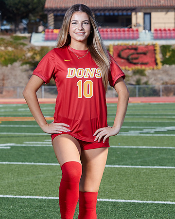 Cathedral Catholic Girls Varisty Soccer Team Media Day