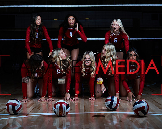 2023 Catherdal Catholic Girls Varsity Volleyball Team