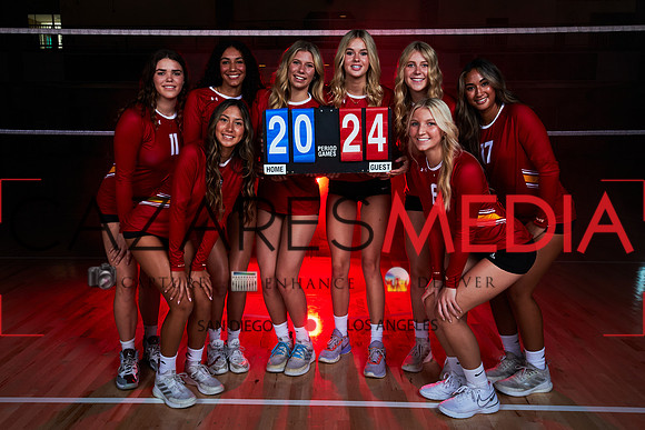 2023 Catherdal Catholic Girls Varsity Volleyball Team