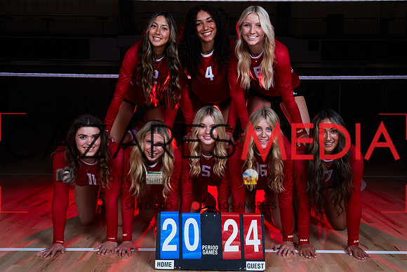 2023 Catherdal Catholic Girls Varsity Volleyball Team