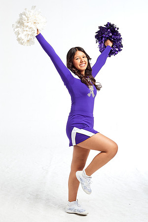 Academy of Our Lady of Peace Varsity Cheer Media Day