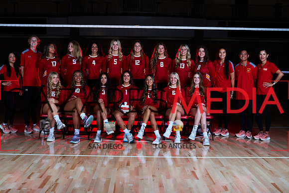 2023 Catherdal Catholic Girls Varsity Volleyball Team