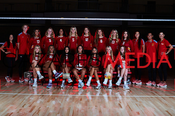 2023 Catherdal Catholic Girls Varsity Volleyball Team