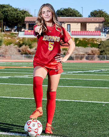 Cathedral Catholic Girls Varisty Soccer Team Media Day