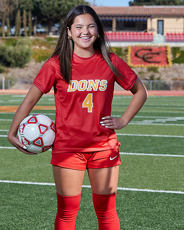 Cathedral Catholic Girls Varisty Soccer Team Media Day