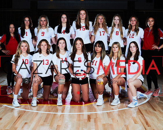 2023 Catherdal Catholic Girls JV Volleyball Team