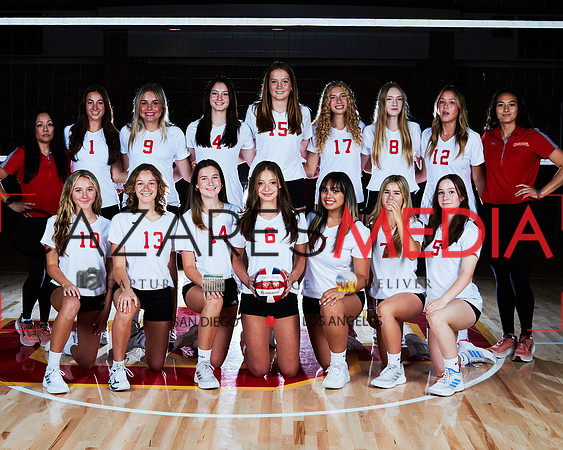 2023 Catherdal Catholic Girls JV Volleyball Team