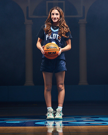 Academy of Our Lady of Peace Varsity Basketball Team Media Day