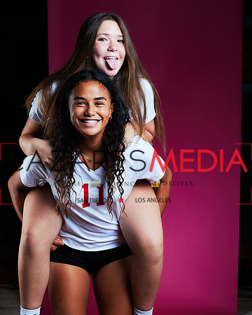 2023 Catherdal Catholic Girls Frosh Volleyball Team