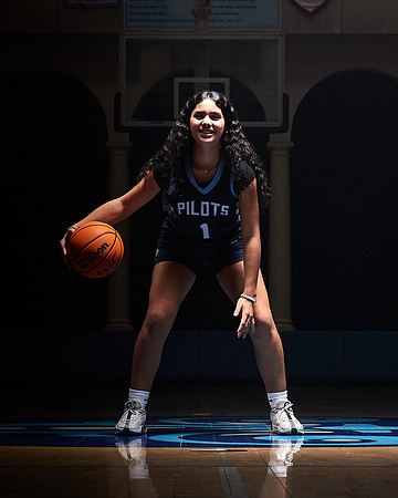 Academy of Our Lady of Peace Varsity Basketball Team Media Day