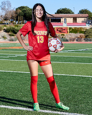 Cathedral Catholic Girls Varisty Soccer Team Media Day